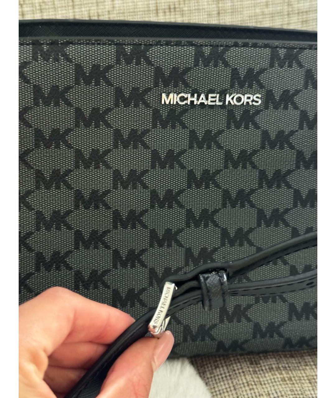MICHAEL KORS Серая сумка через плечо, фото 6