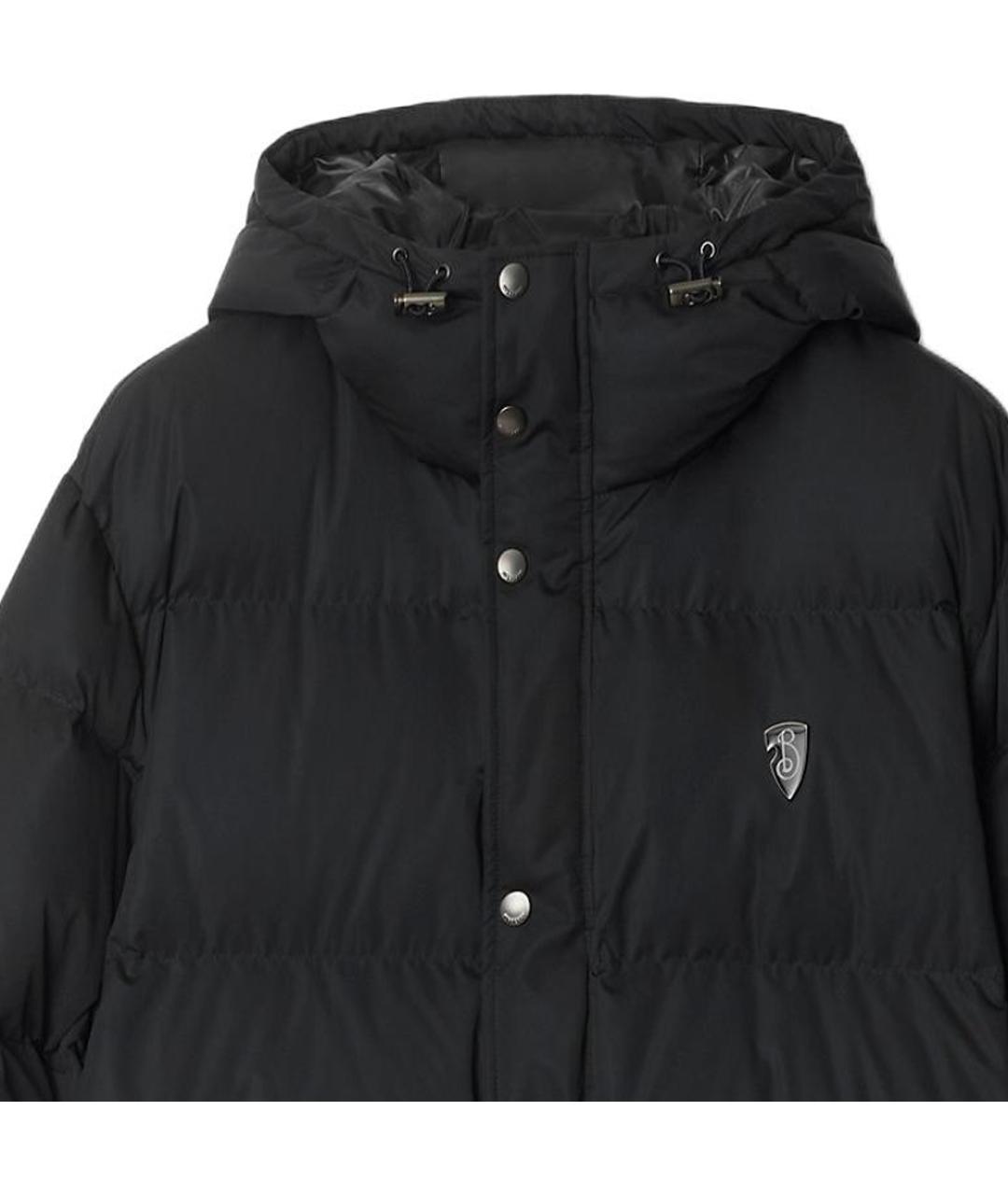 BURBERRY Черный пуховик, фото 3