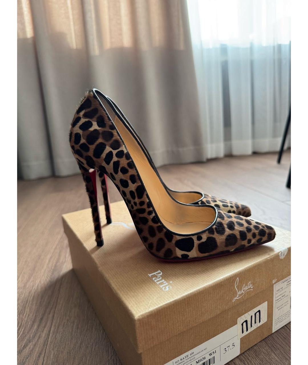 CHRISTIAN LOUBOUTIN Мульти туфли, фото 8