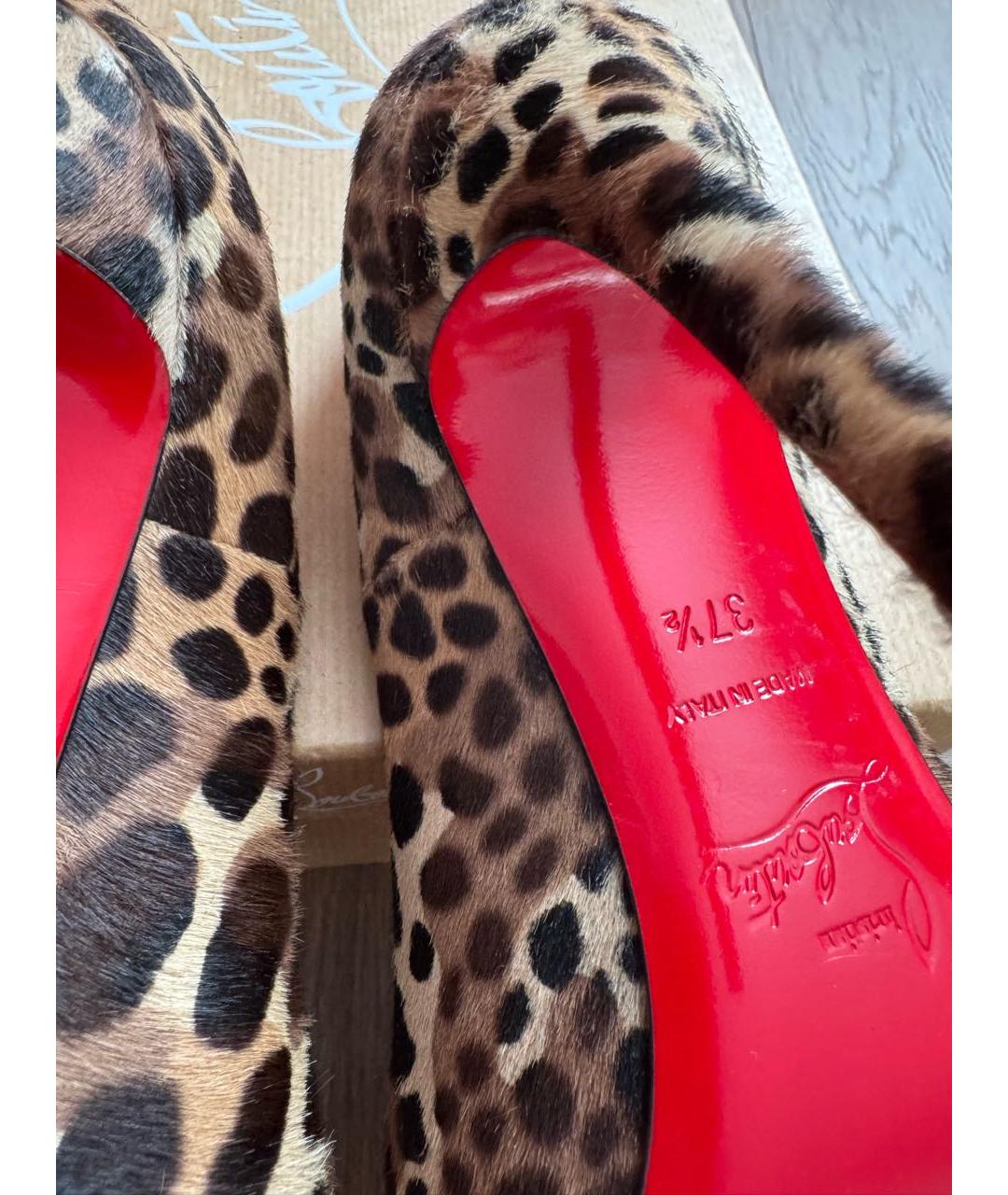 CHRISTIAN LOUBOUTIN Мульти туфли, фото 5