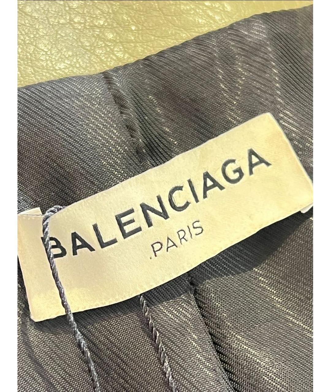 BALENCIAGA Кожаная куртка, фото 3