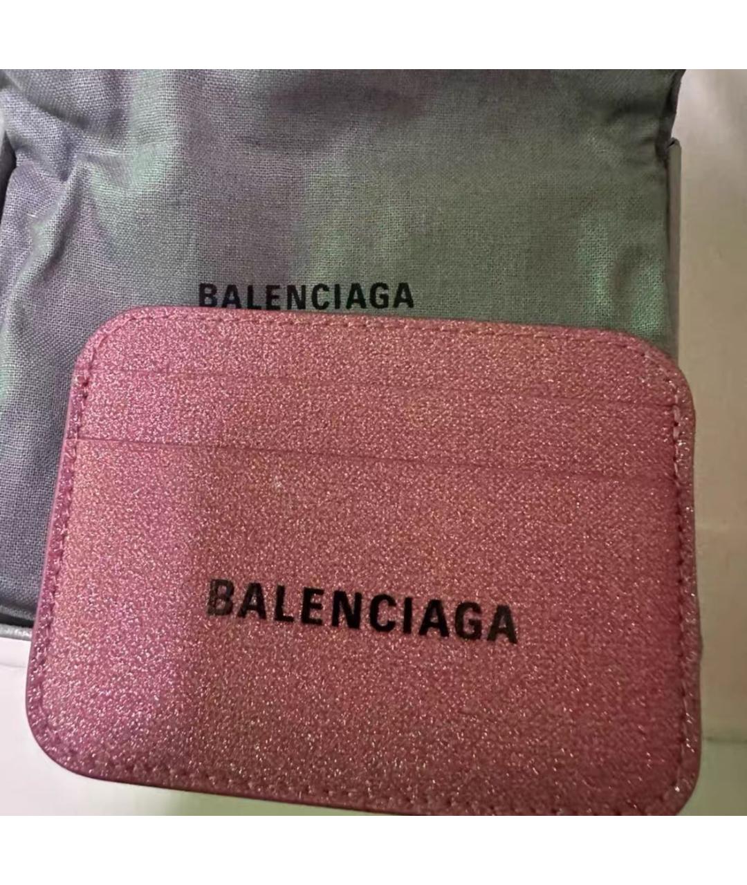 BALENCIAGA Розовый кардхолдер, фото 2