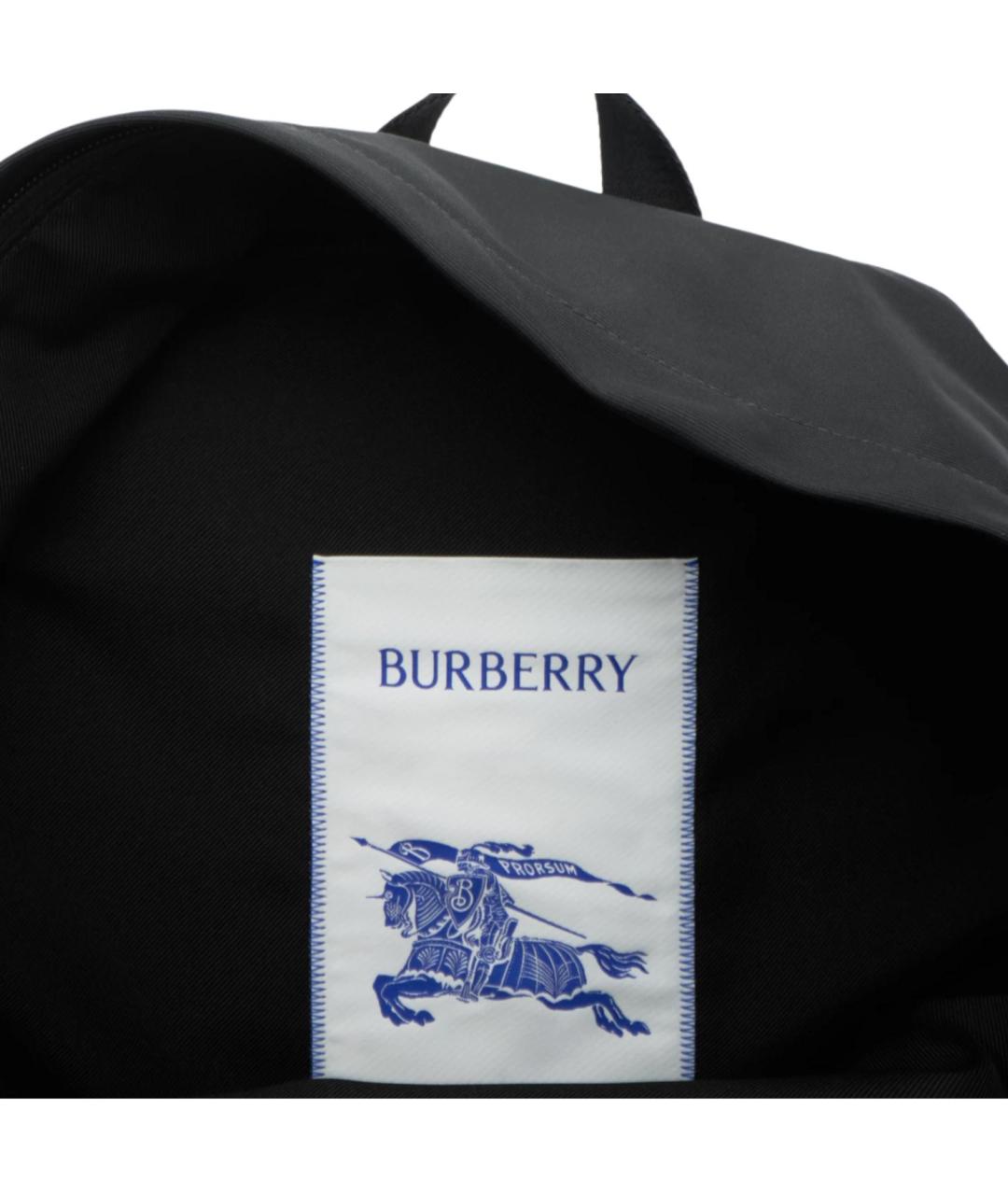 BURBERRY Черный рюкзак, фото 4