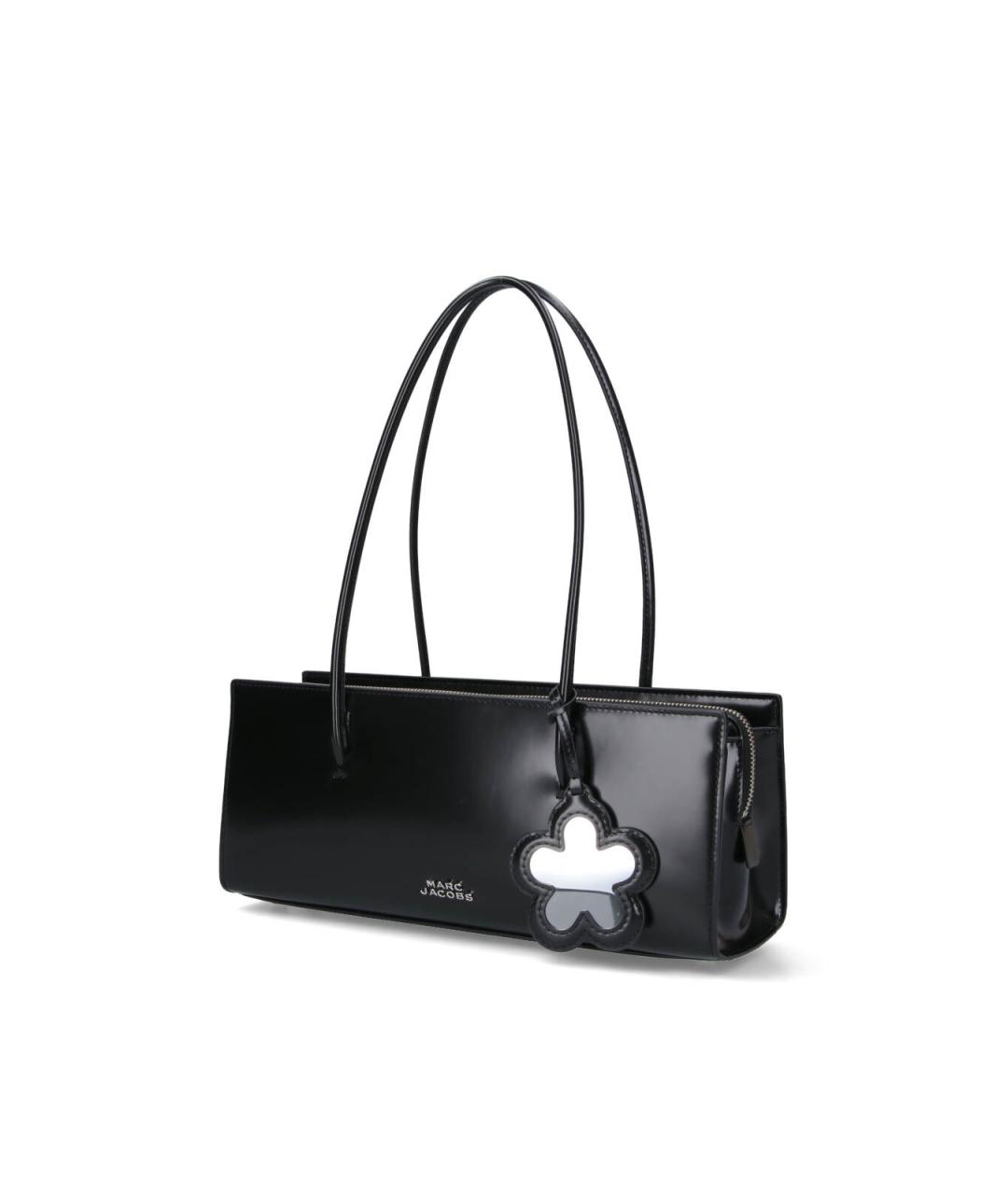 MARC JACOBS Черная кожаная сумка тоут, фото 2