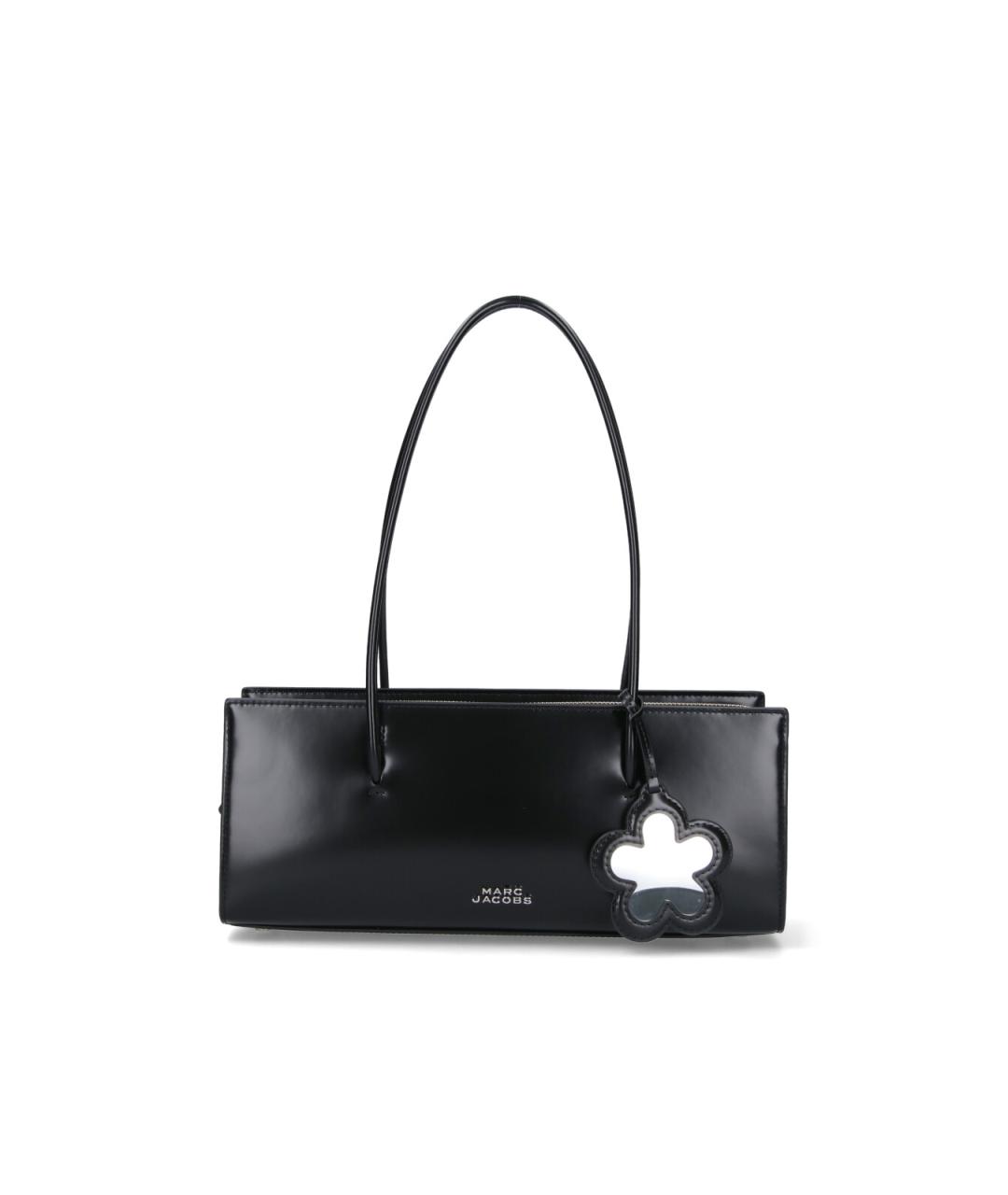 MARC JACOBS Черная кожаная сумка тоут, фото 1