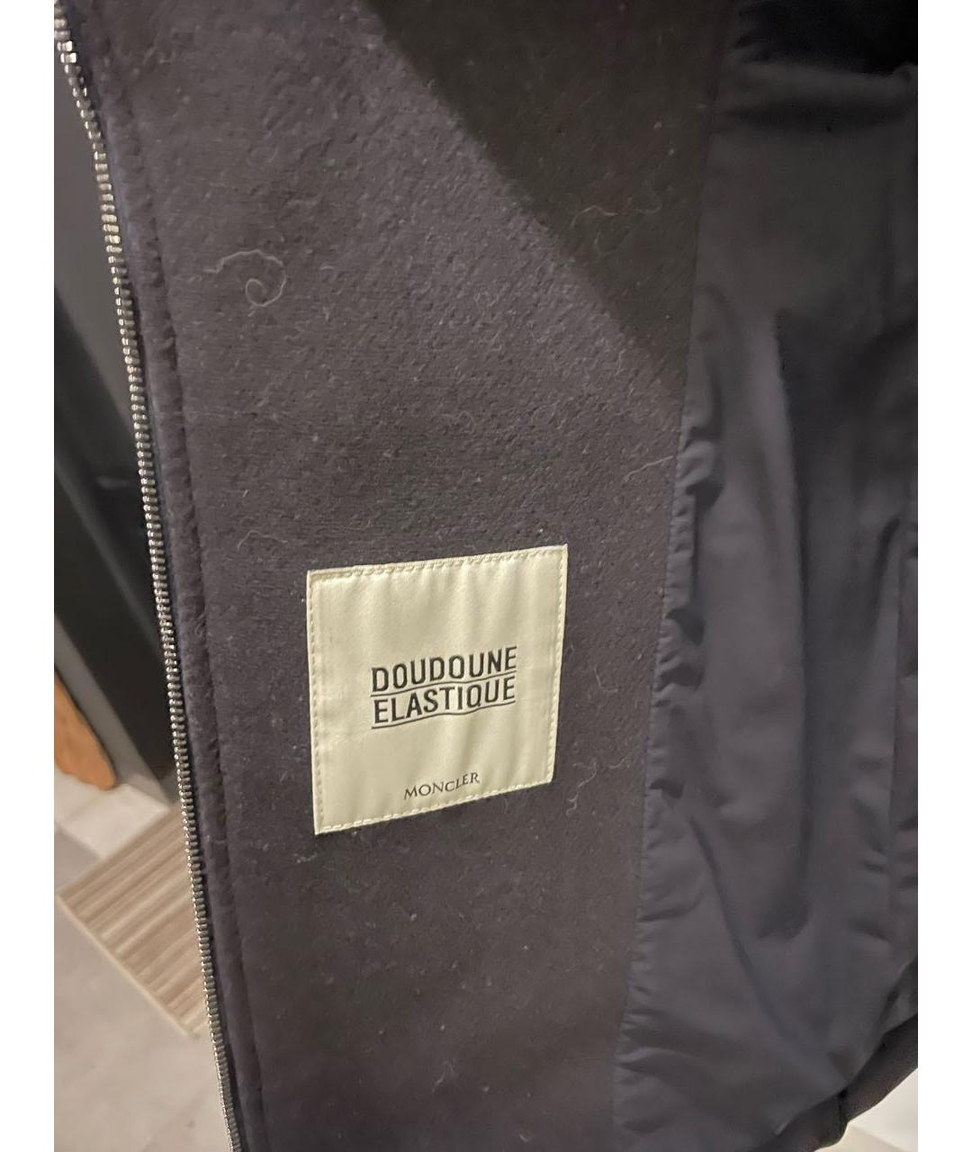 MONCLER Темно-синяя куртка, фото 3