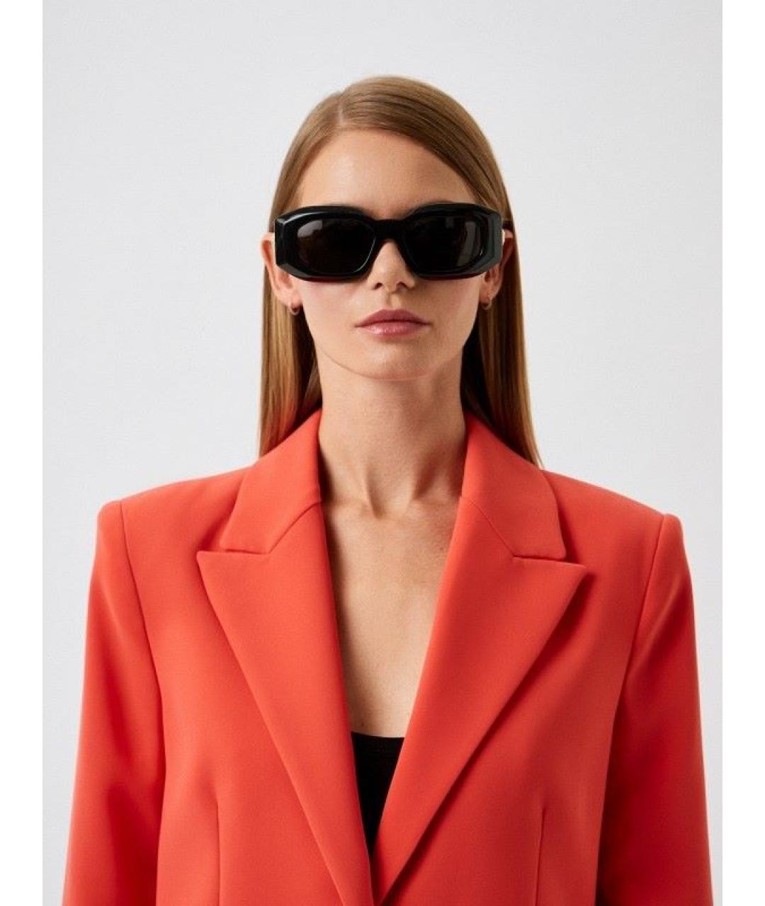 VERSACE Черные солнцезащитные очки, фото 8
