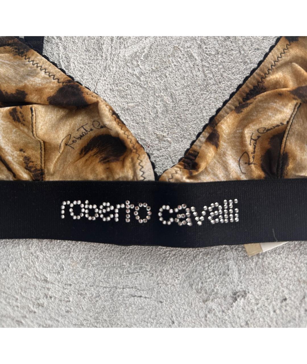ROBERTO CAVALLI Коричневый бюстгалтеры, фото 3