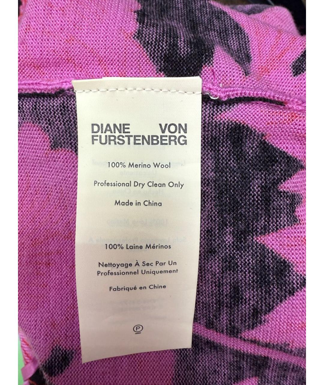 DIANE VON FURSTENBERG Шерстяное повседневное платье, фото 4