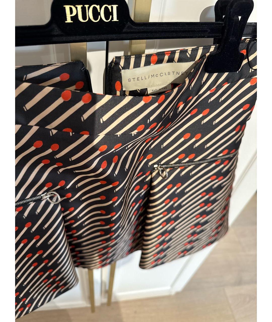 STELLA MCCARTNEY Полиэстеровая юбка мини, фото 3