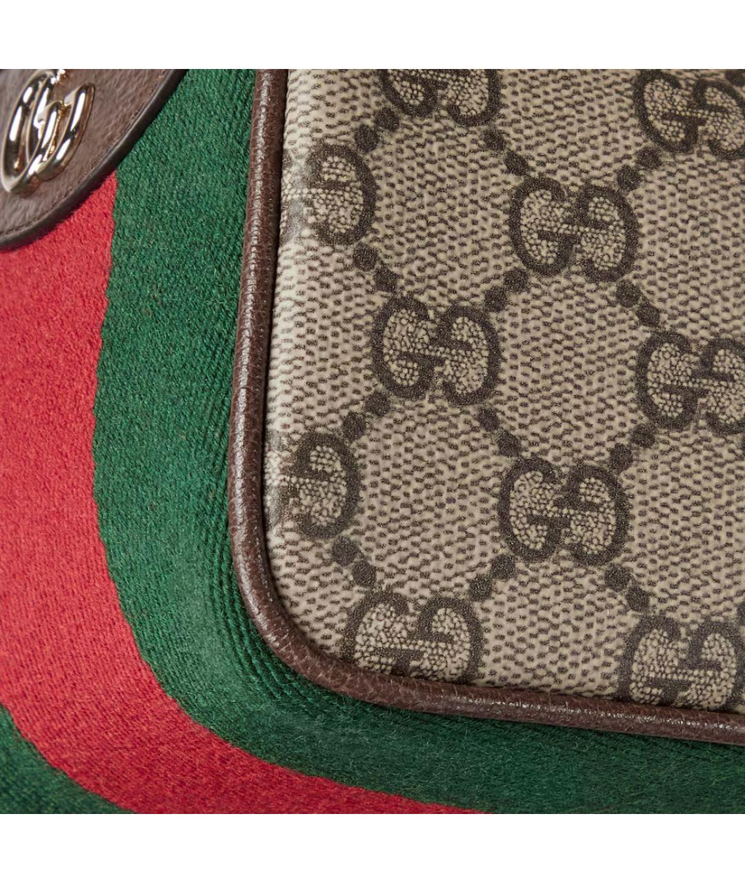GUCCI Коричневая сумка через плечо, фото 6