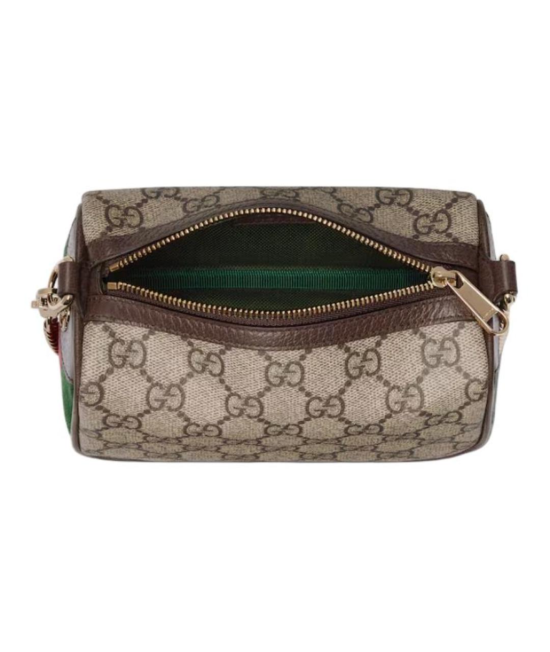 GUCCI Коричневая сумка через плечо, фото 5