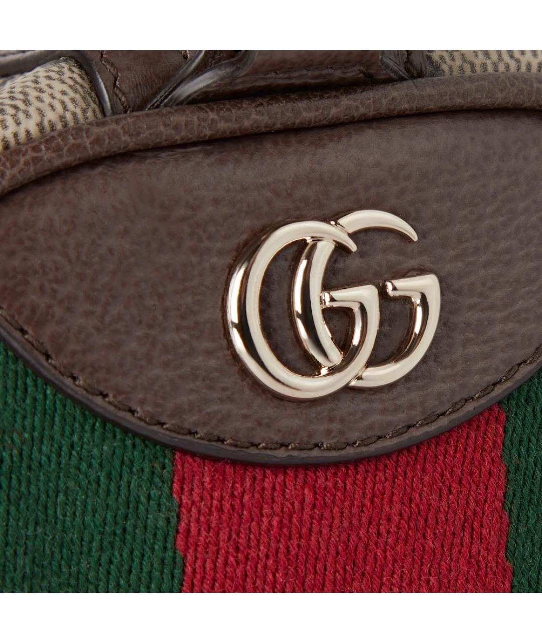 GUCCI Коричневая сумка через плечо, фото 7