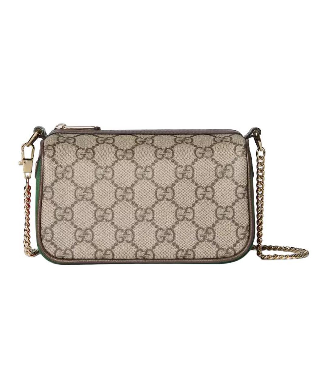 GUCCI Коричневая сумка через плечо, фото 1