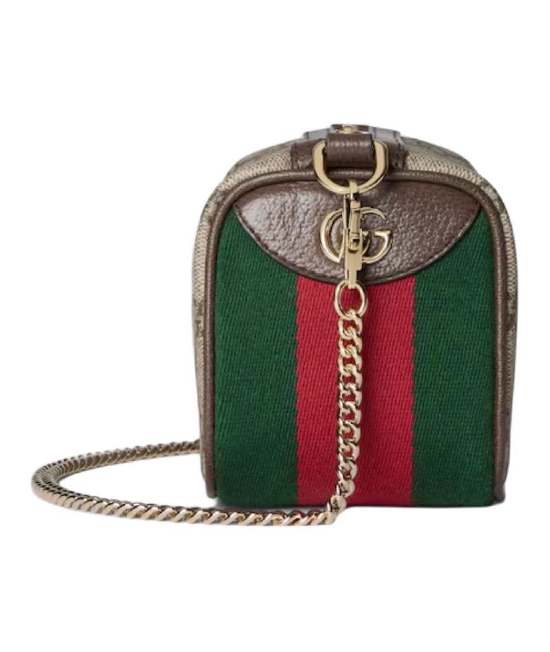 GUCCI Коричневая сумка через плечо, фото 3