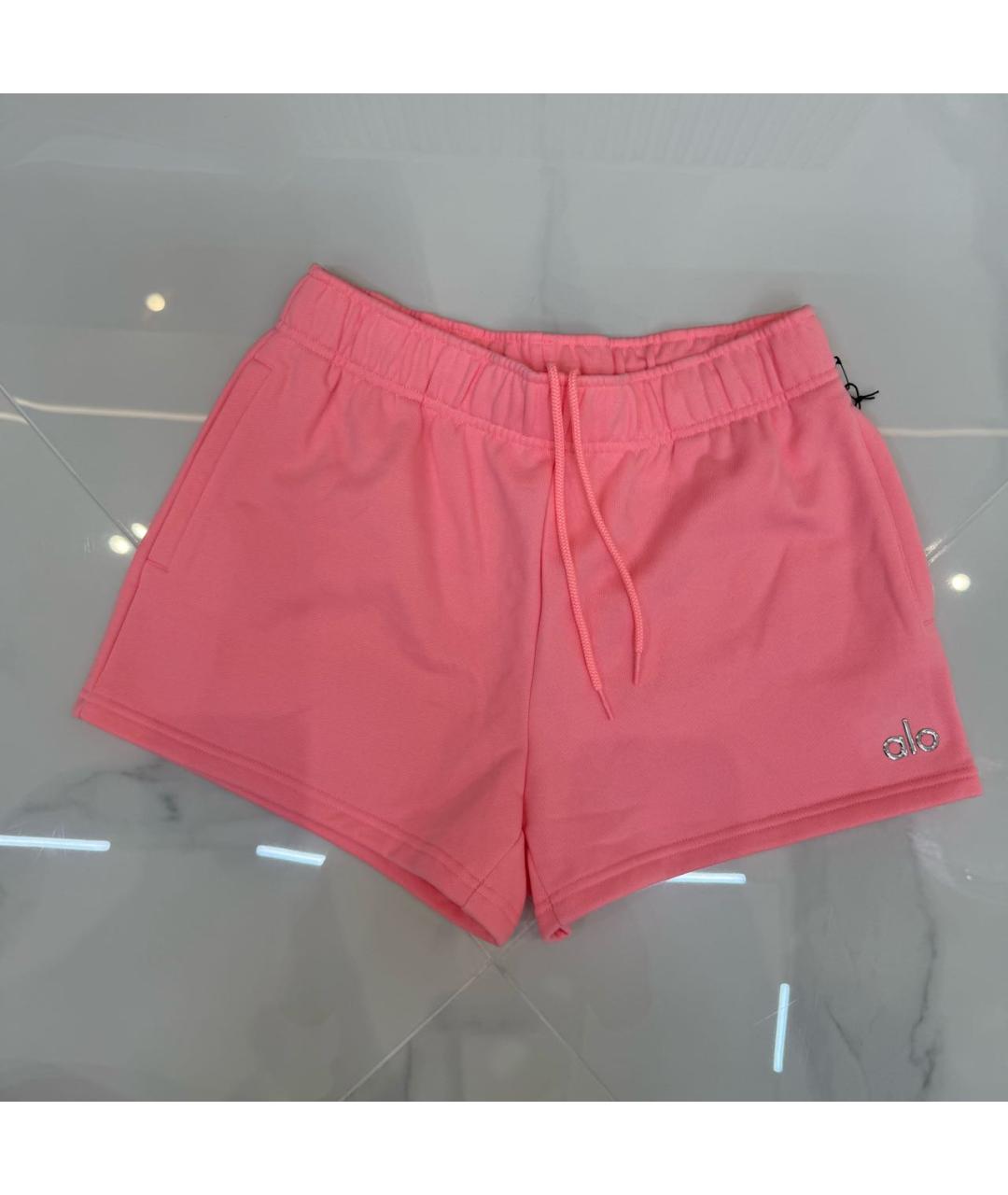 ALO YOGA Розовые шорты, фото 4