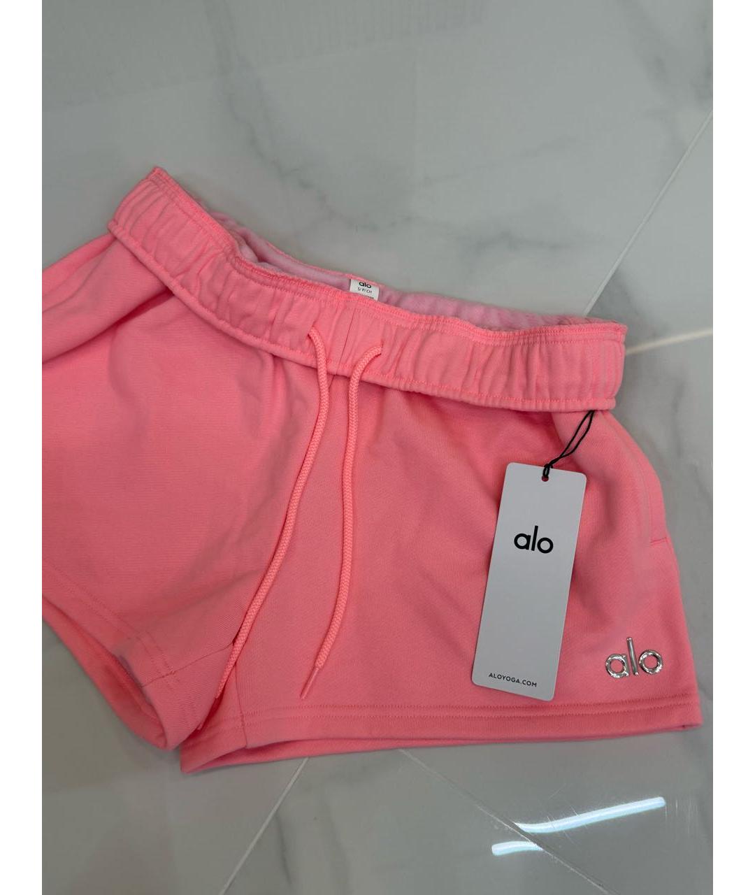 ALO YOGA Розовые шорты, фото 5