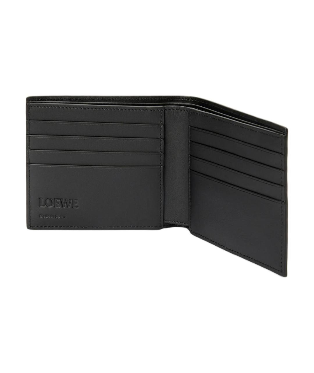 LOEWE Бежевый кожаный кошелек, фото 3