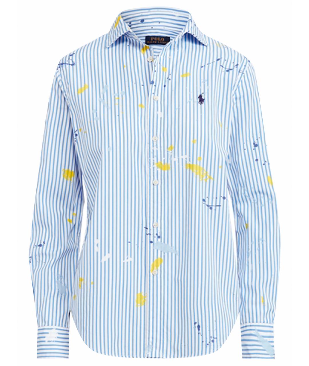POLO RALPH LAUREN Синяя хлопковая рубашка, фото 1