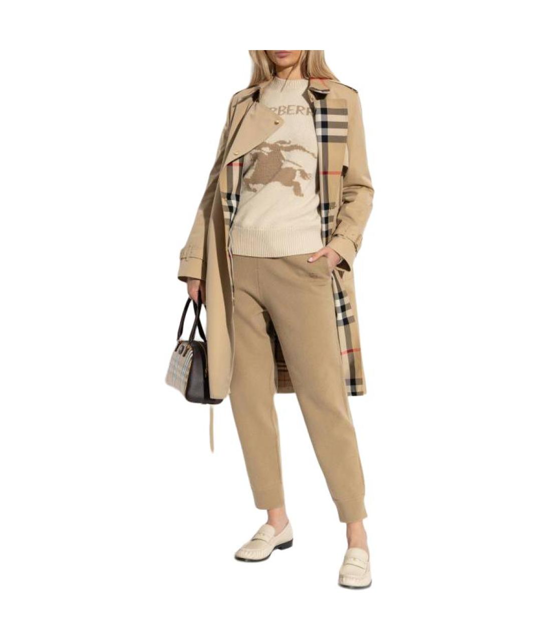 BURBERRY Бежевый тренч/плащ, фото 2