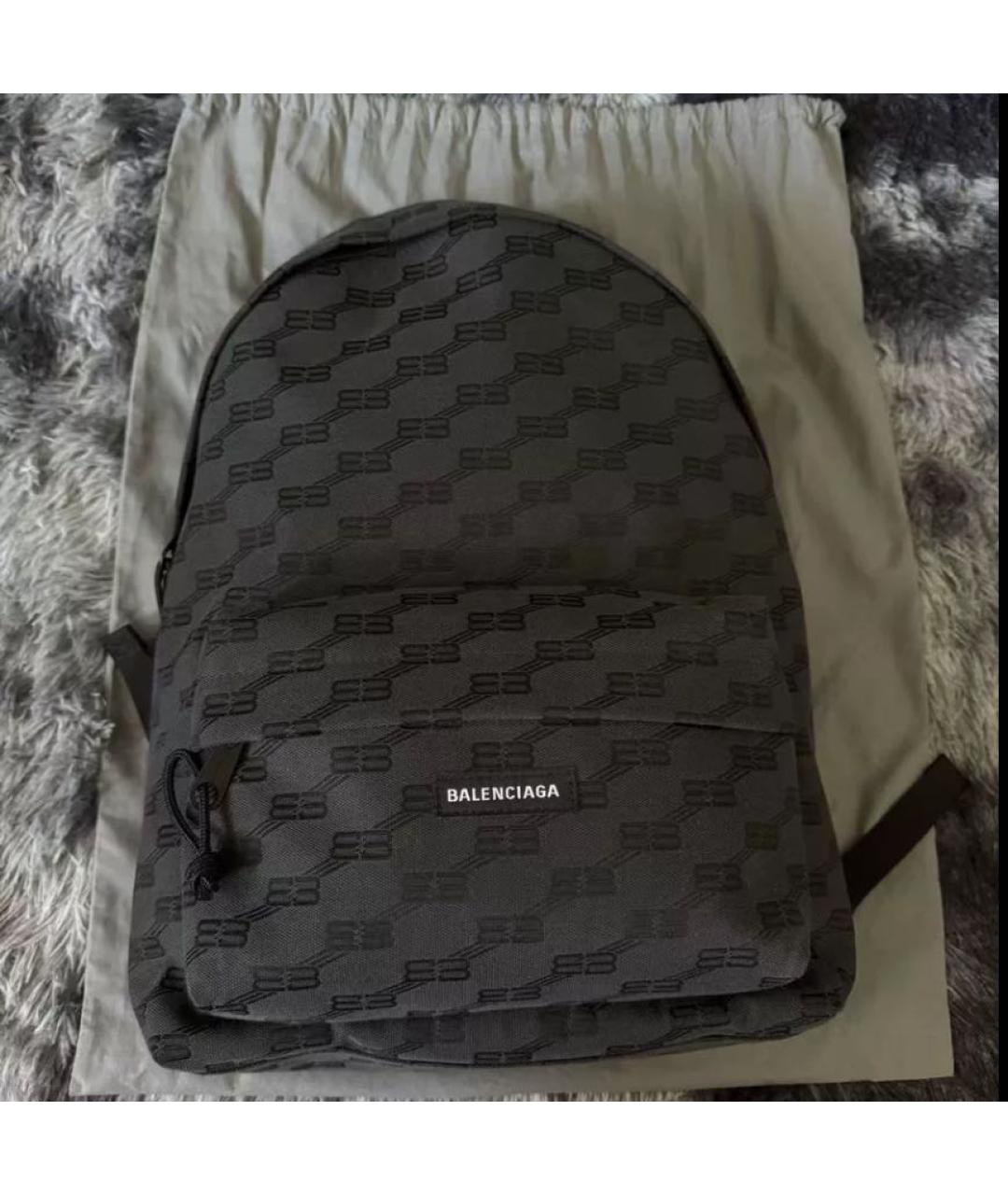 BALENCIAGA Черный рюкзак, фото 2