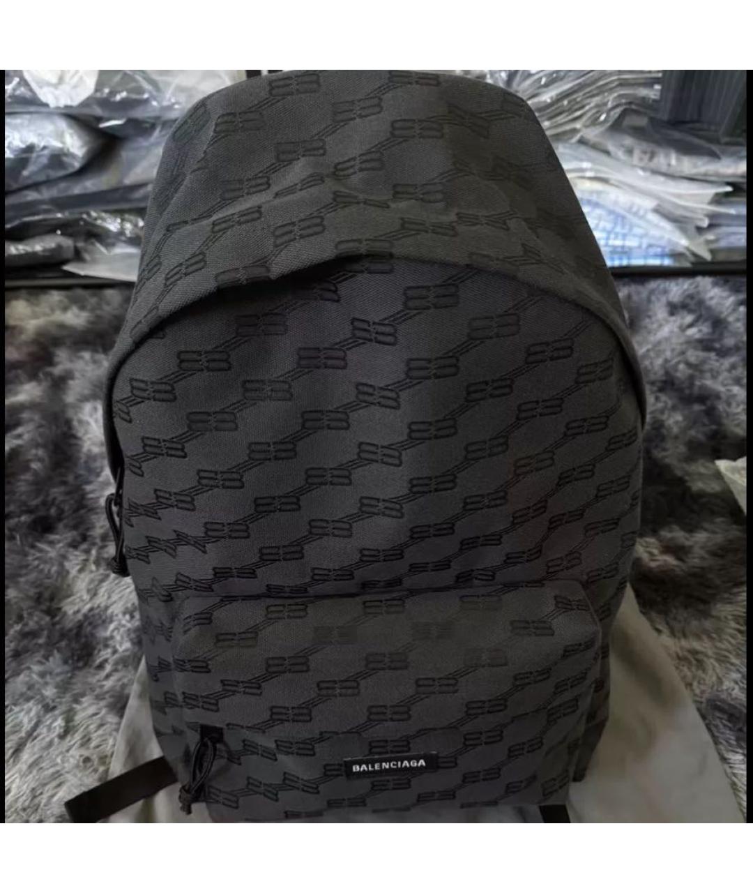 BALENCIAGA Черный рюкзак, фото 3