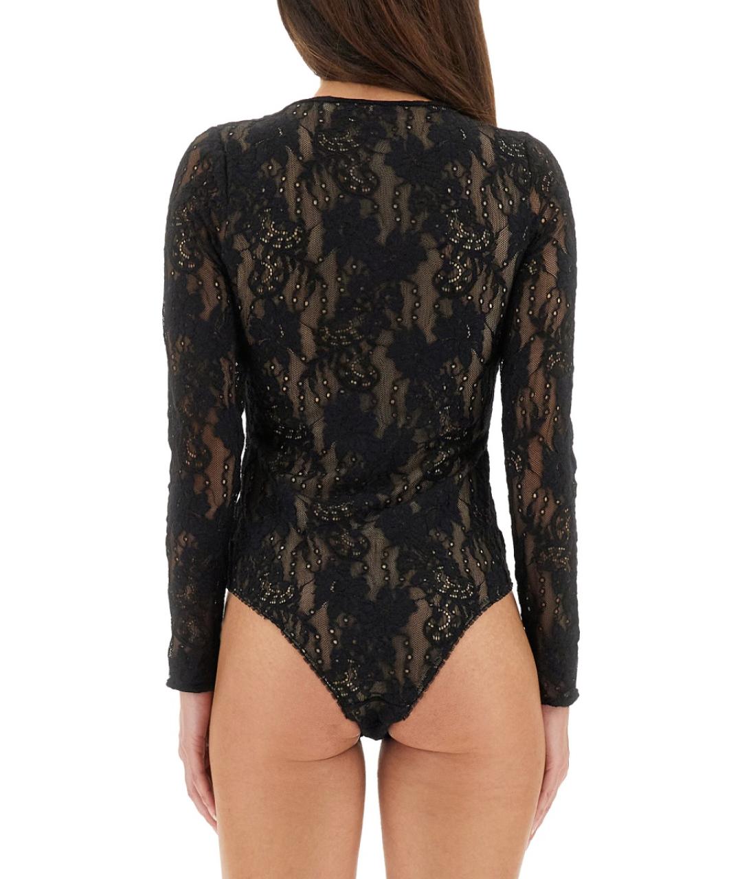 ZIMMERMANN Черное полиамидовое боди, фото 2