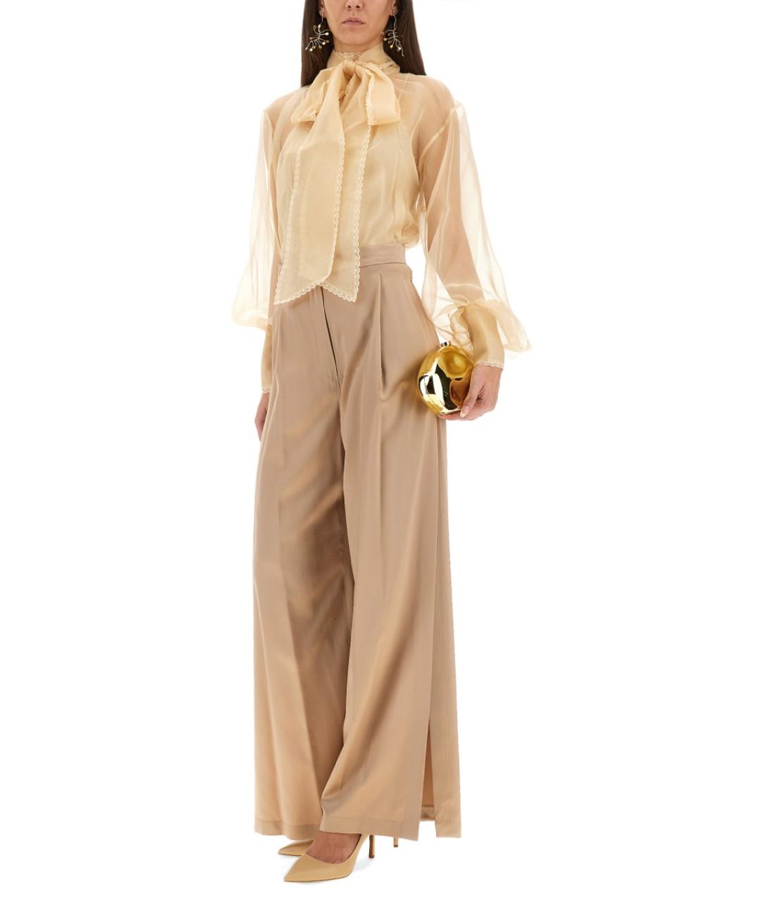 ZIMMERMANN Розовая шелковая блузы, фото 5