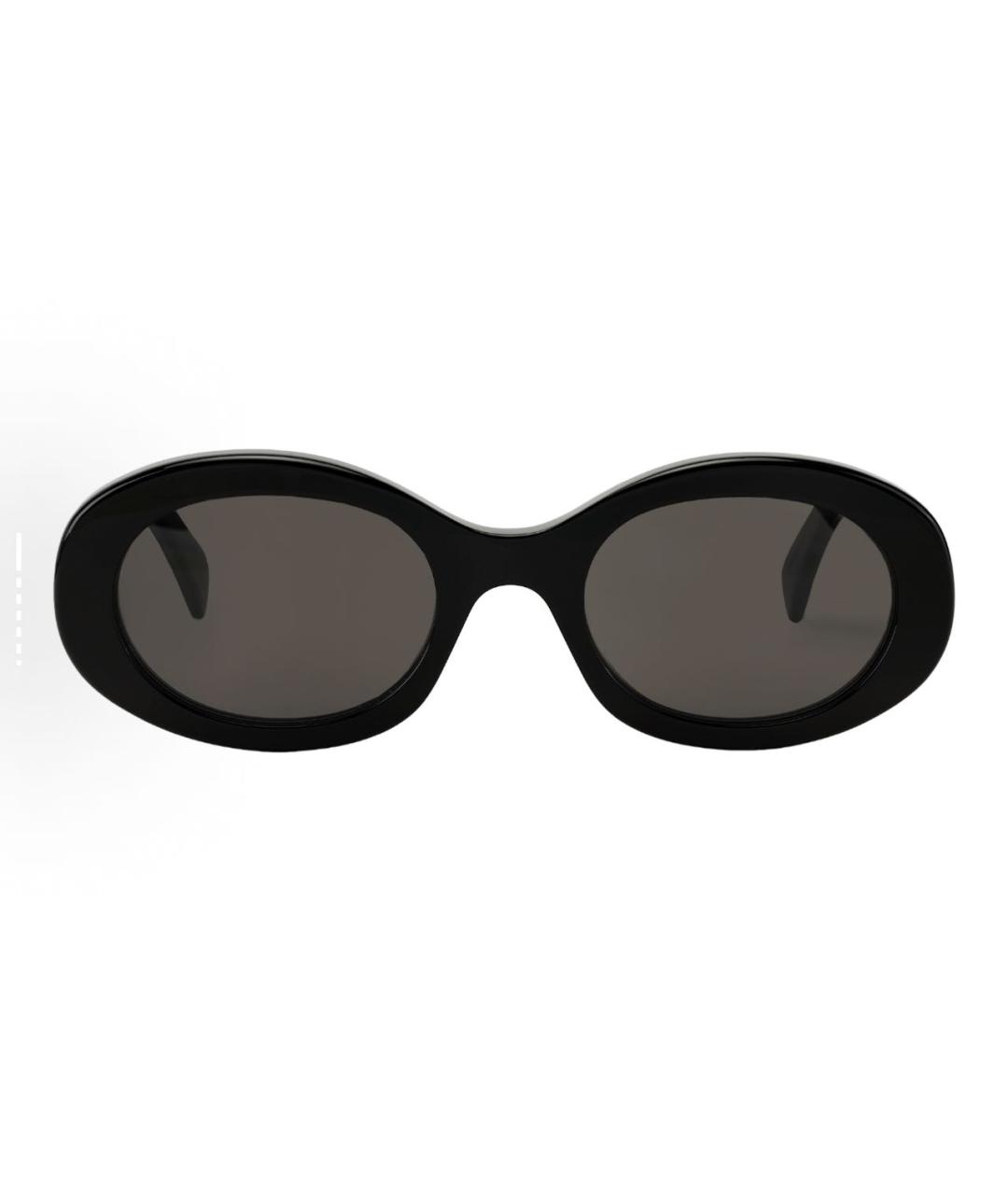 CELINE Черные пластиковые солнцезащитные очки, фото 2