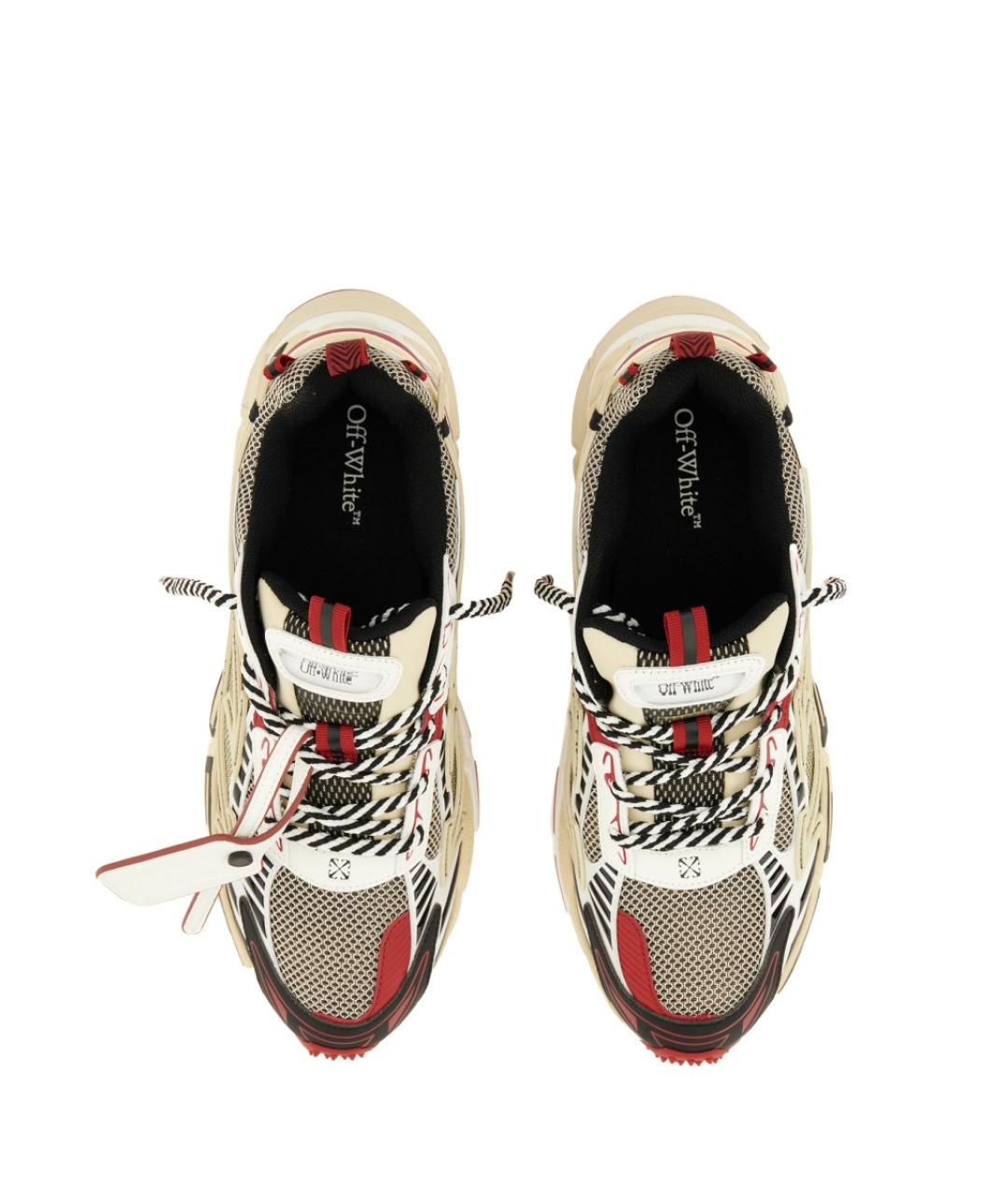 OFF-WHITE Мульти синтетические низкие кроссовки / кеды, фото 6