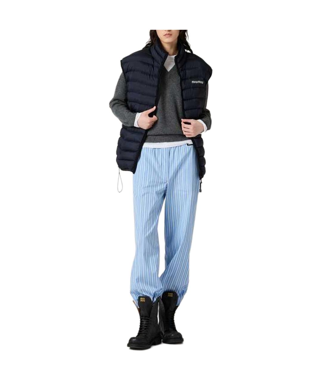 MIU MIU Серый джемпер / свитер, фото 2