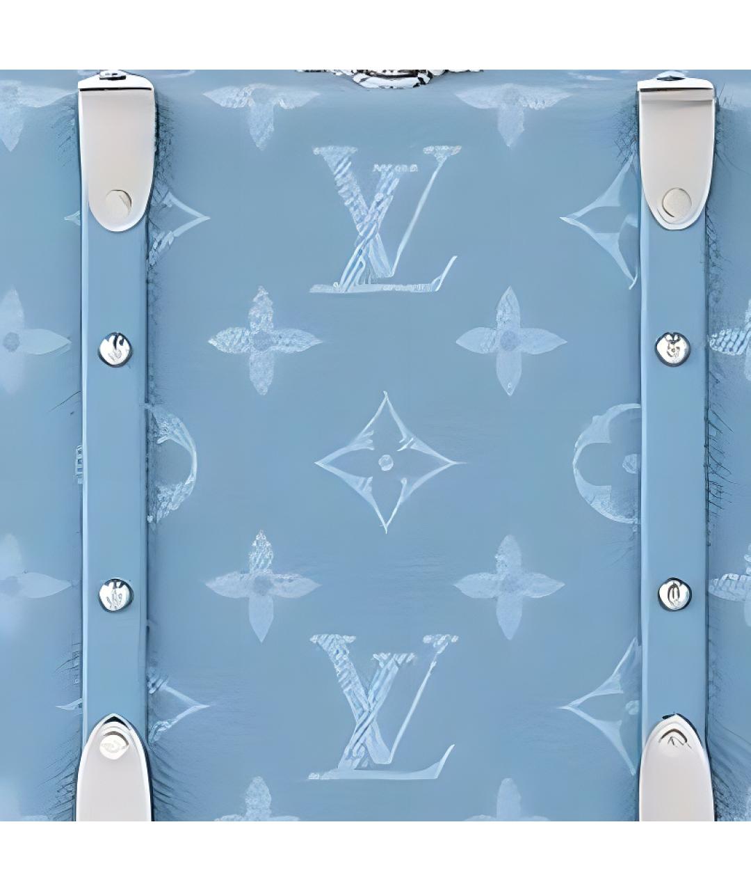 LOUIS VUITTON Голубая сумка на плечо, фото 5
