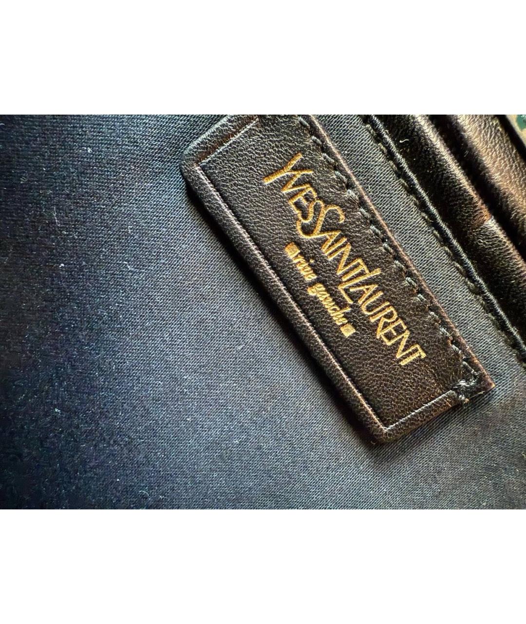 SAINT LAURENT Сумка с короткими ручками из лакированной кожи, фото 3