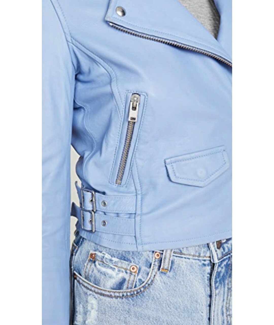 IRO Кожаная куртка, фото 5