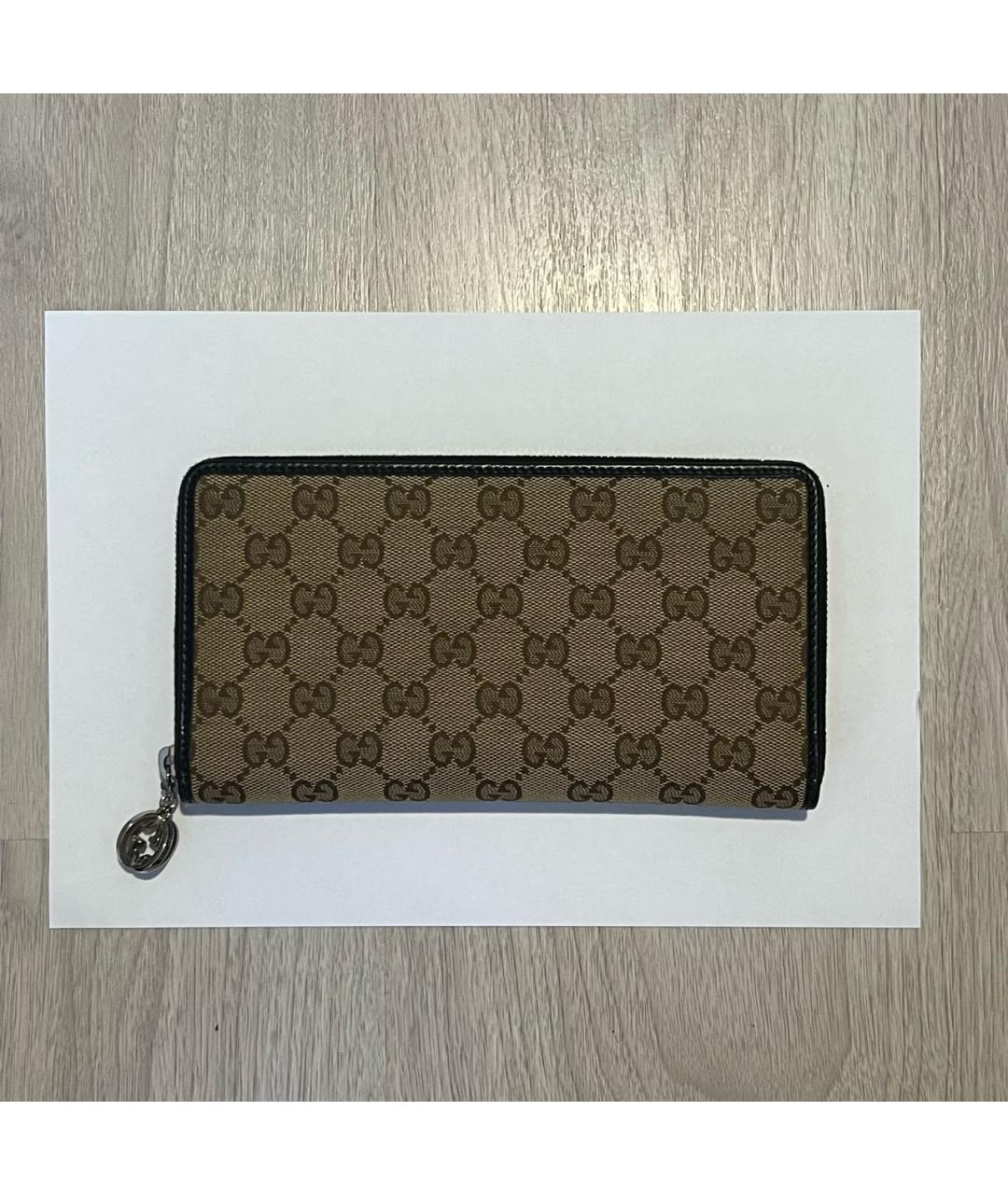 GUCCI Бежевый кошелек, фото 3