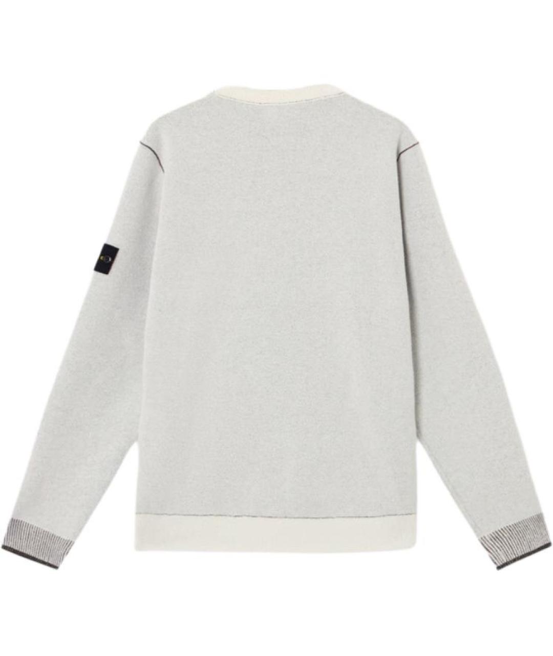 STONE ISLAND Бежевый джемпер / свитер, фото 2