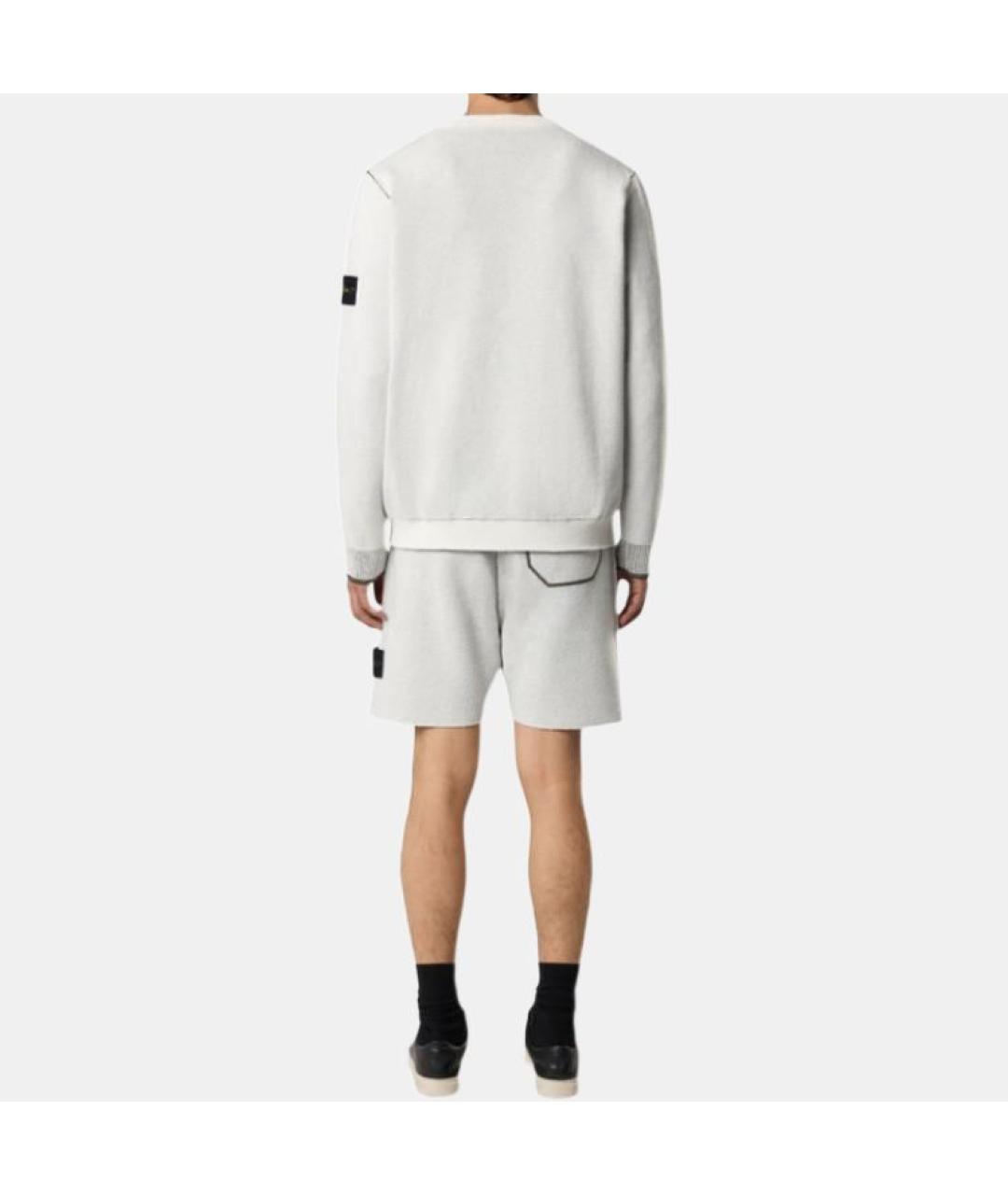 STONE ISLAND Бежевый джемпер / свитер, фото 4