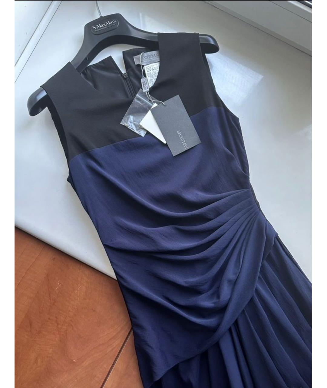 SPORTMAX Шелковое вечернее платье, фото 2