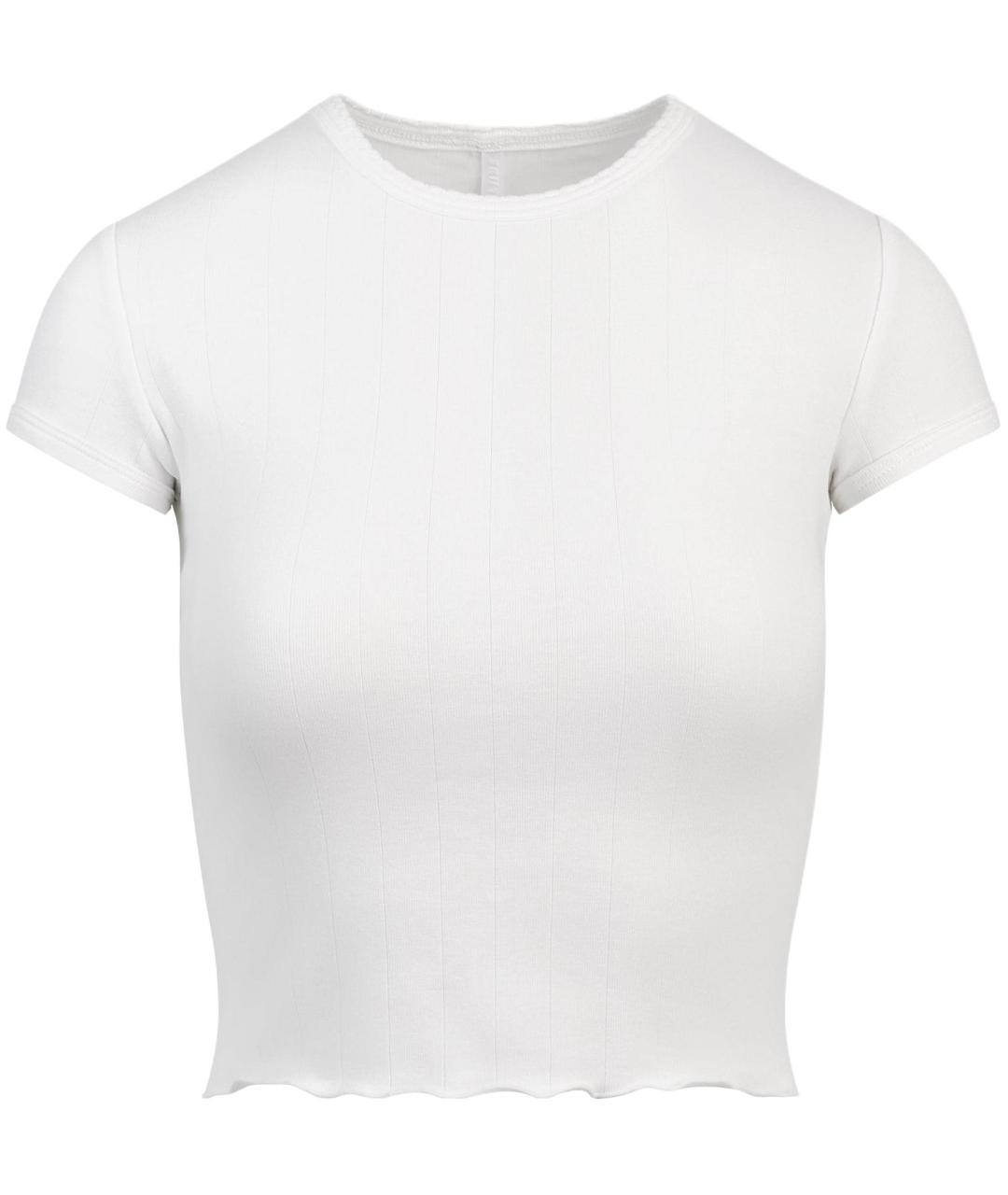 SKIMS Белая футболка, фото 1