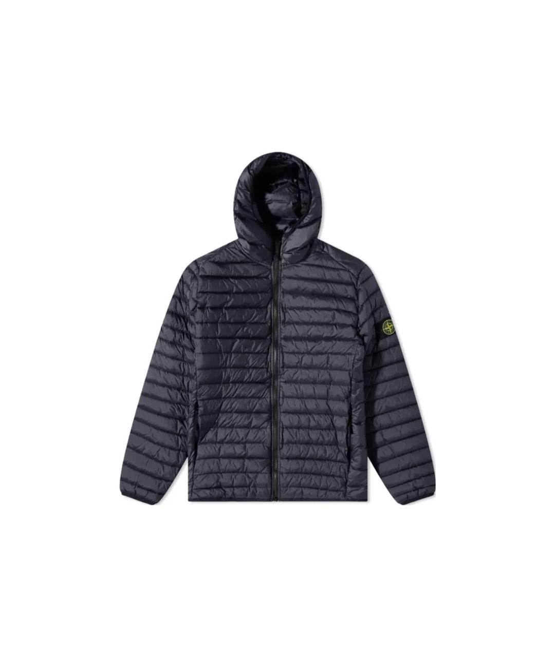 STONE ISLAND Темно-синяя куртка, фото 1