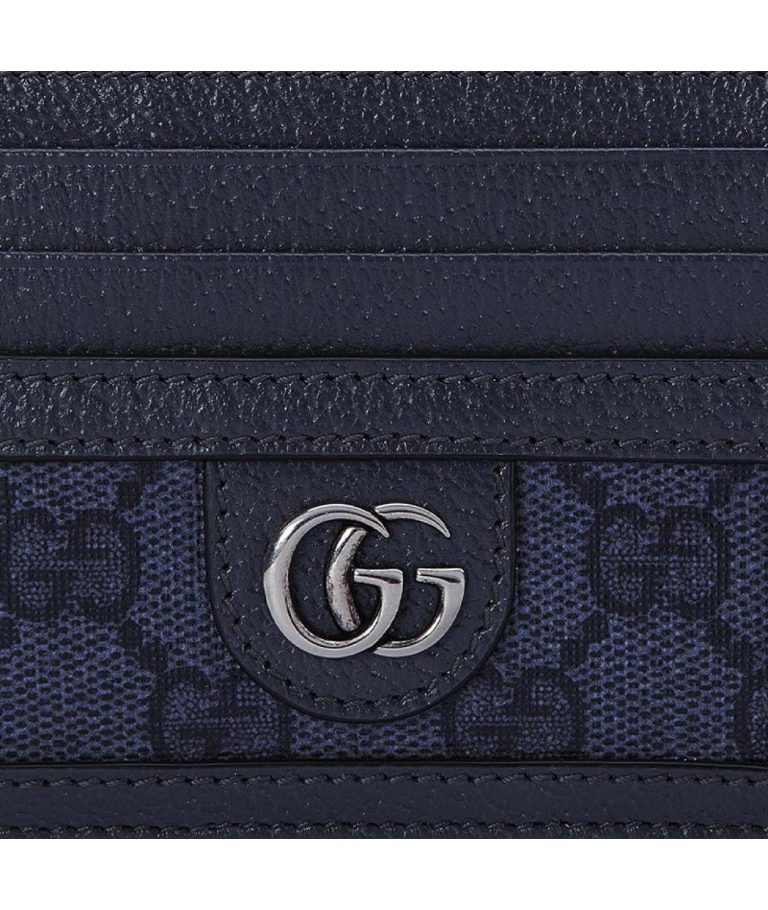GUCCI Темно-синий кардхолдер, фото 5