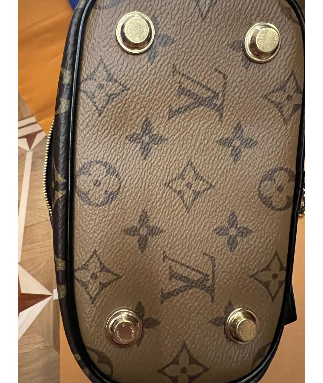 LOUIS VUITTON Коричневая сумка через плечо, фото 3