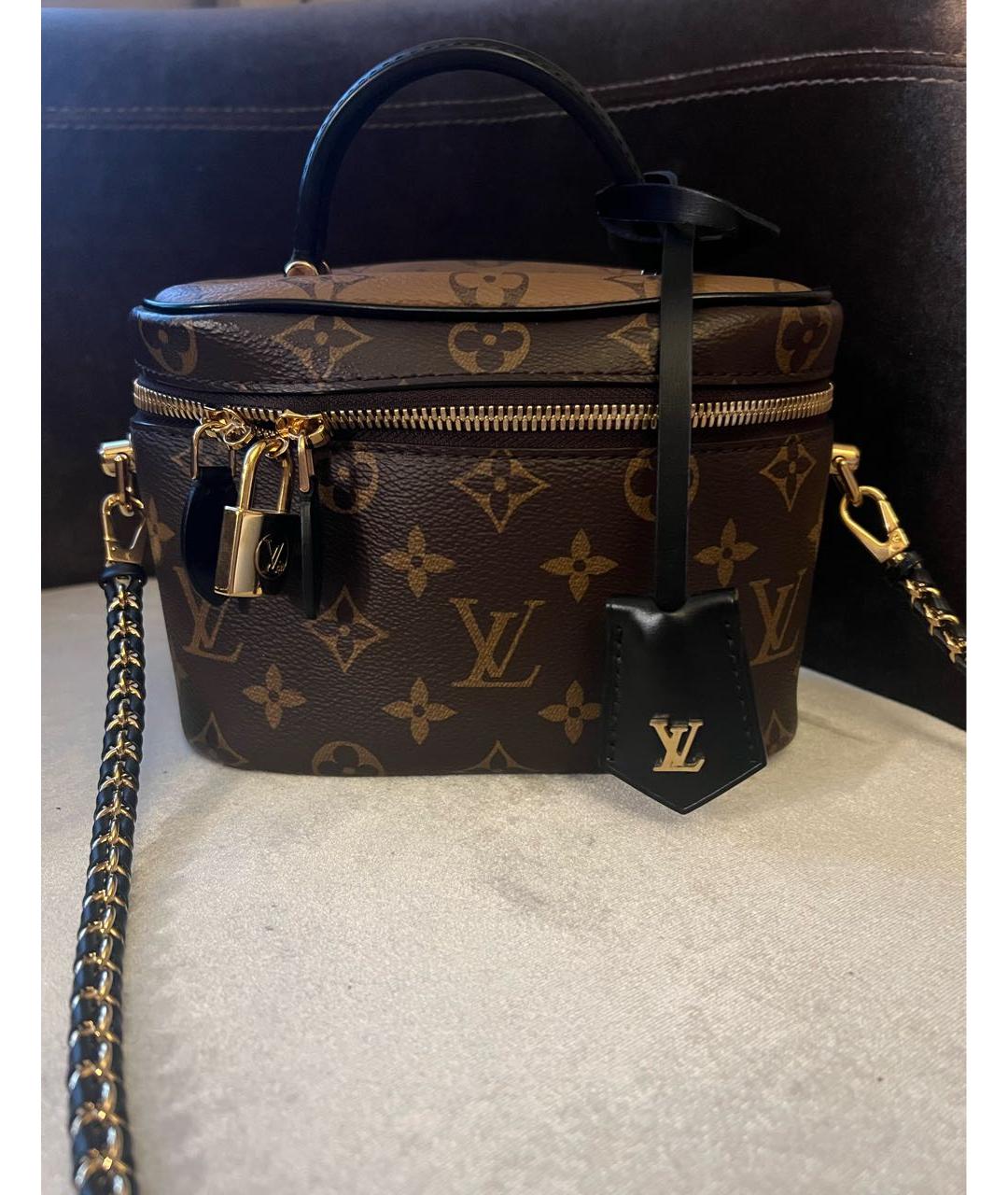 LOUIS VUITTON Коричневая сумка через плечо, фото 9