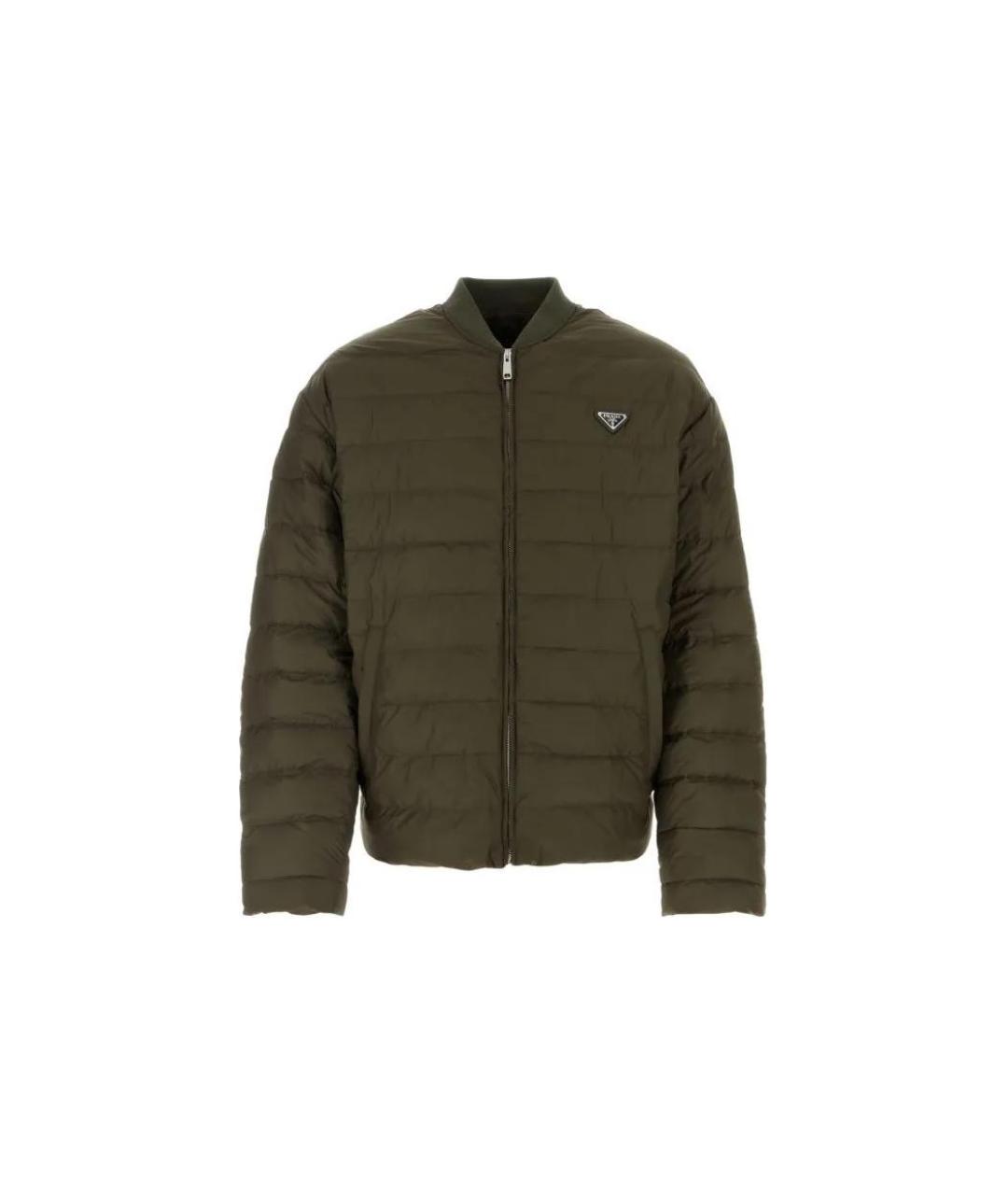 PRADA Зеленая куртка, фото 1