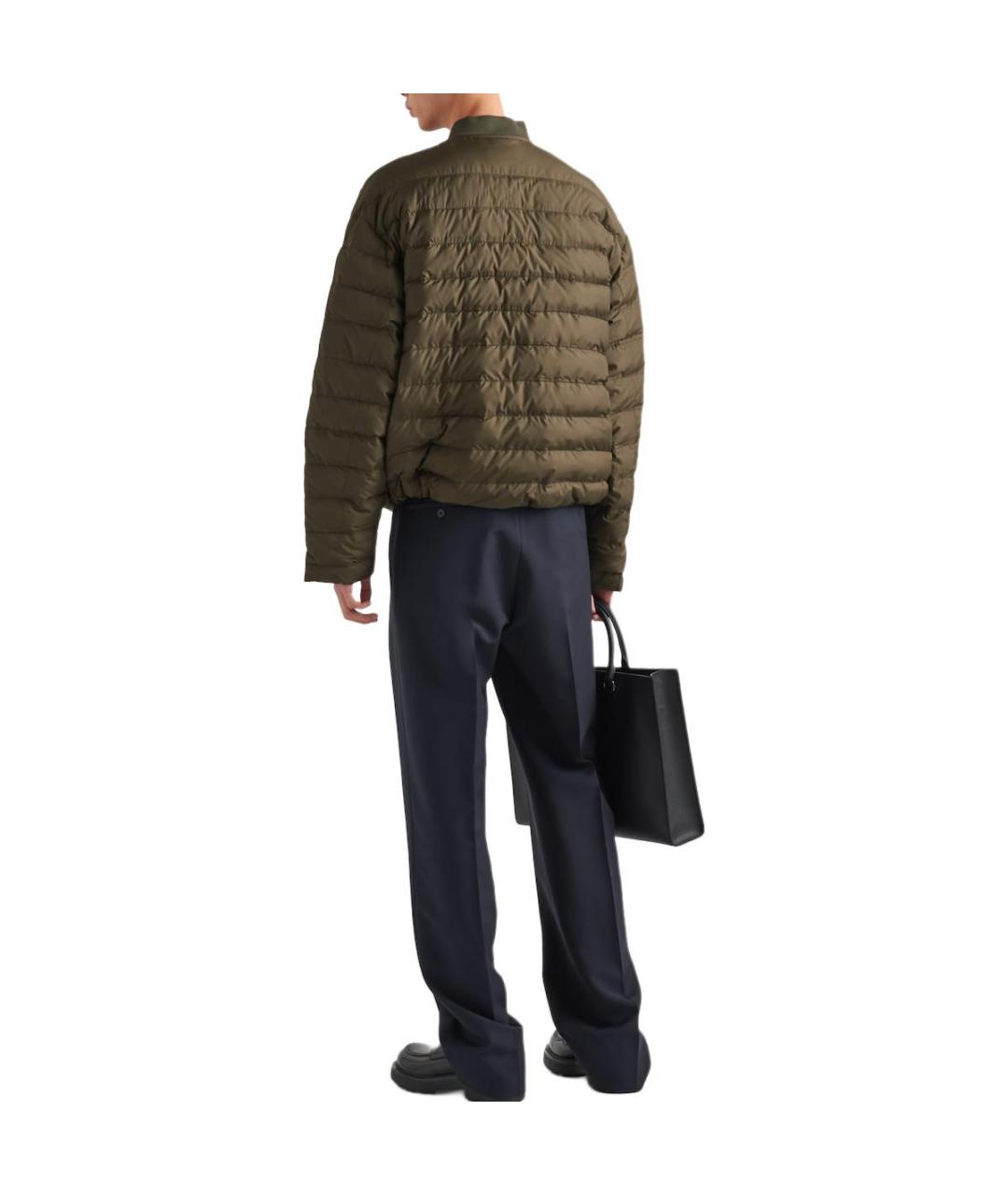 PRADA Зеленая куртка, фото 4