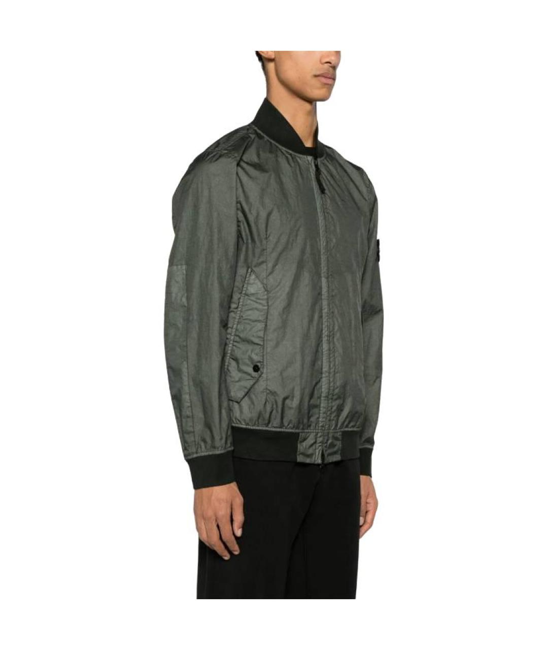 STONE ISLAND Зеленая куртка, фото 5