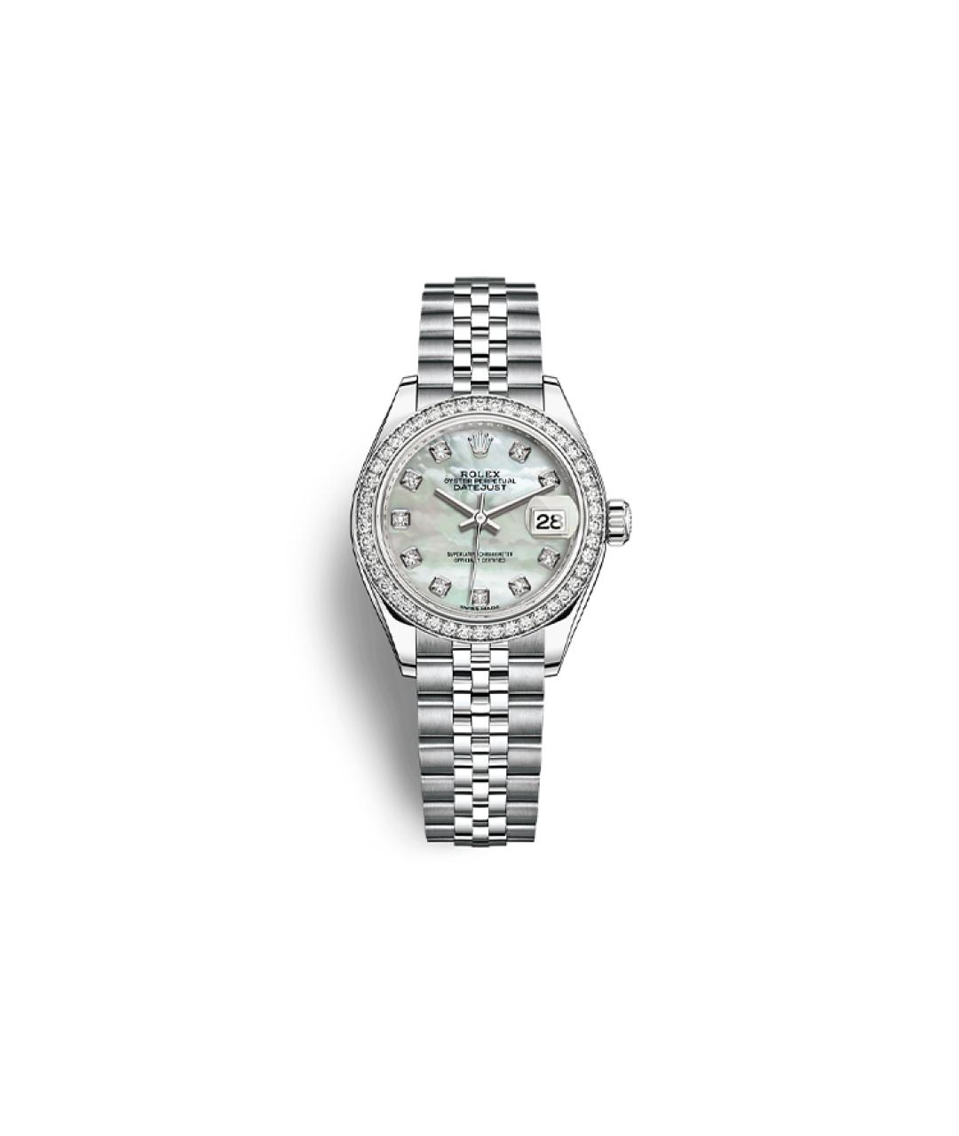 ROLEX Часы из белого золота, фото 1