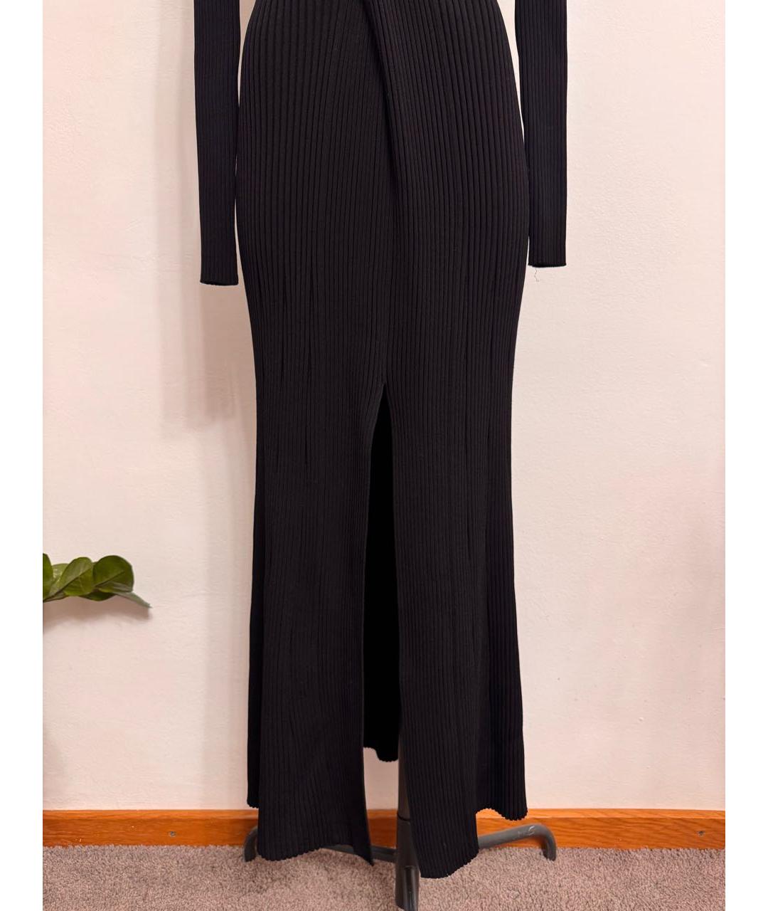 DION LEE Черное повседневное платье, фото 4