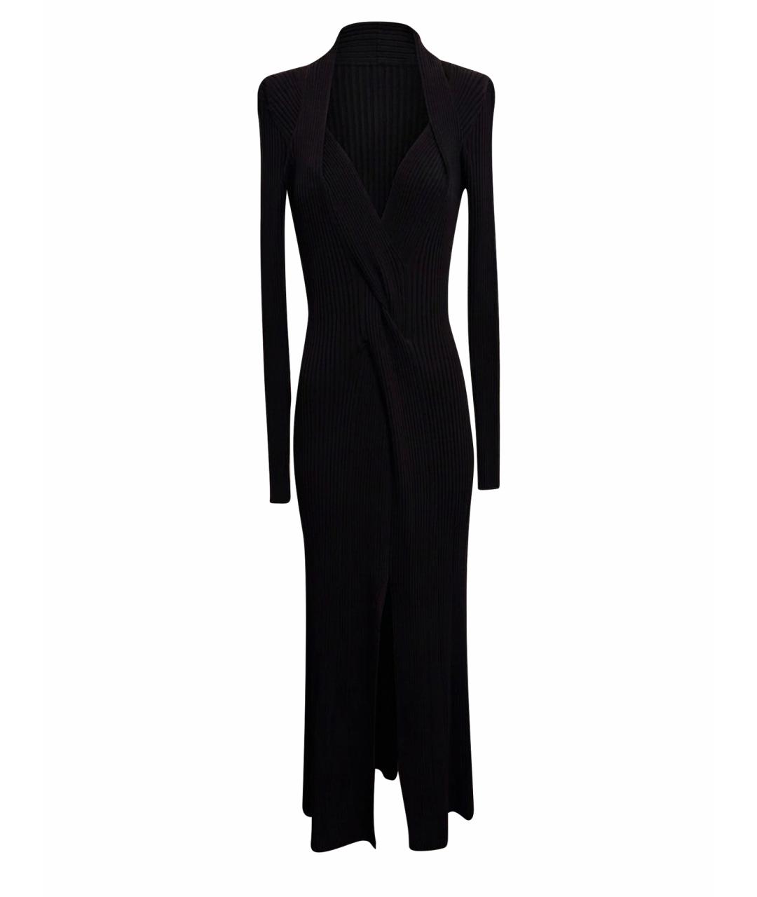 DION LEE Черное повседневное платье, фото 1