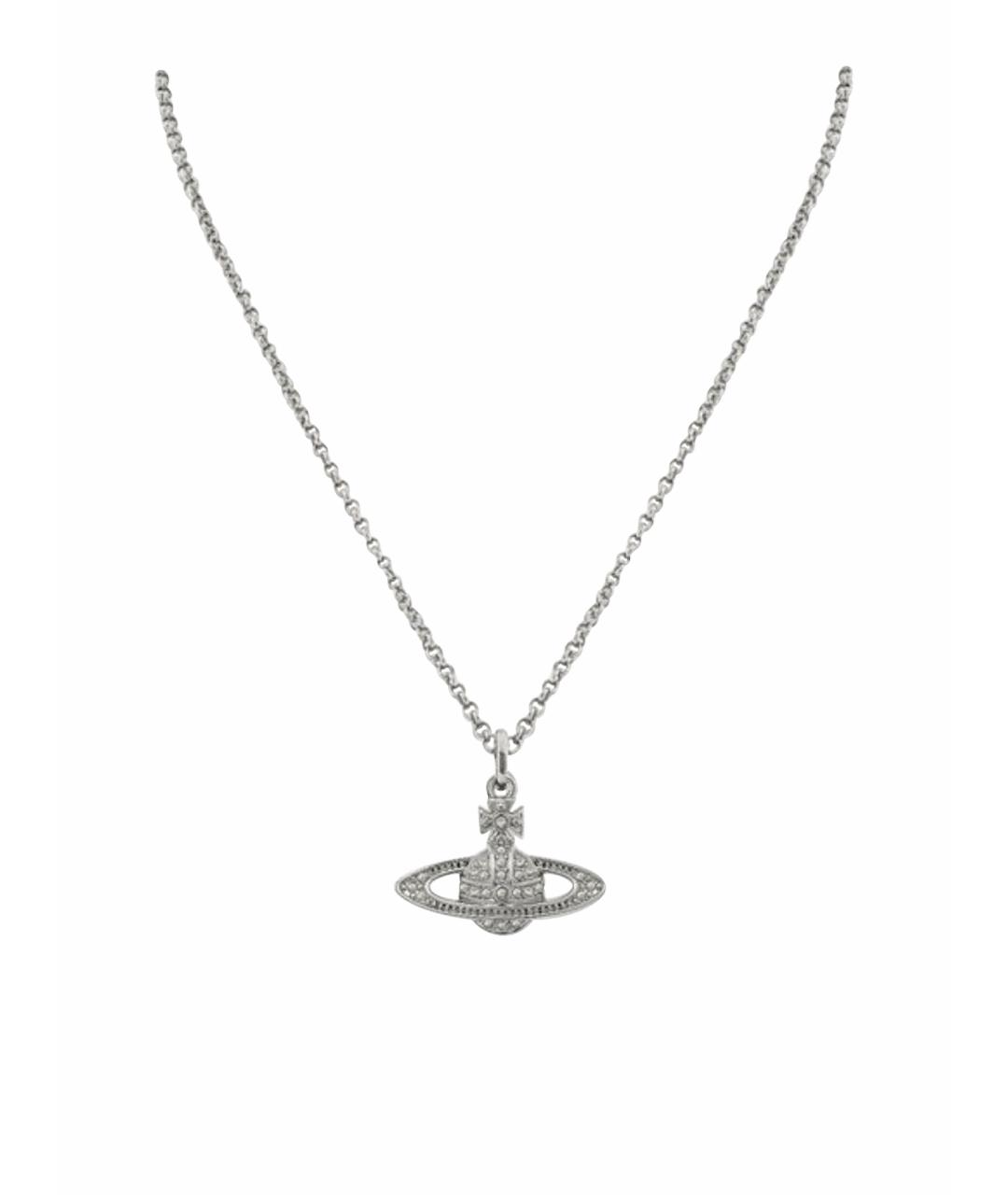 VIVIENNE WESTWOOD Серебряное серебряное колье, фото 1